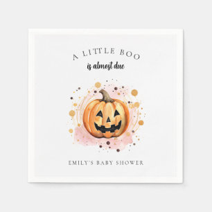 Serviette En Papier Un petit livre est presque à Baby shower
