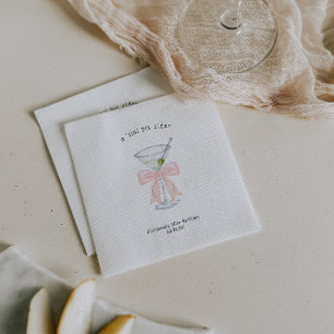 Serviette En Papier Un peu plus âgée   Anniversaire sur le thème du Ma