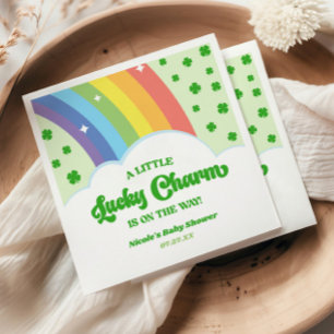 Serviette En Papier Une Baby Shower Fête de la Saint-Patrick Porte-Bon