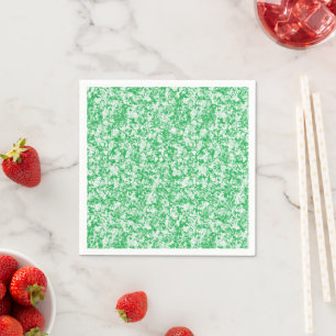 Serviette En Papier Une fougère verte et luxuriante avec des frondes d