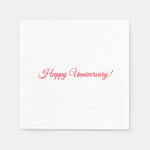 Serviette En Papier Une serviette de cocktail amusante à célébrer tous