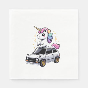 Serviette En Papier Unicorn équitation Kei Voitures Garçons Filles Fem