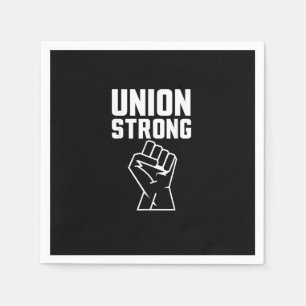 Serviette En Papier Union Fière Union Solide Solidarité Soutenir Nos N