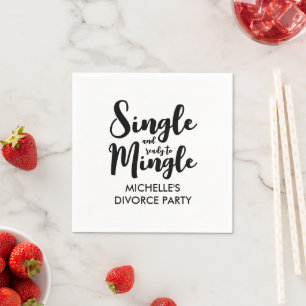 Serviette En Papier Unique et prêt à mélanger la coutume du parti de d