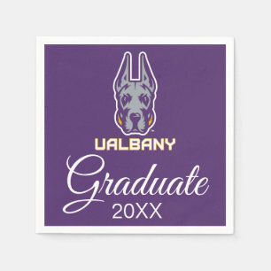 Serviette En Papier Université d'Albany Great Danes