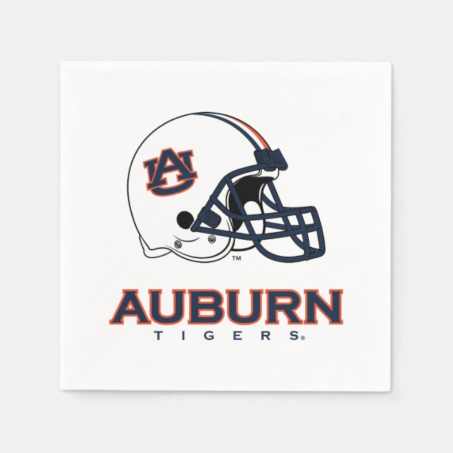 Serviette En Papier Université d'Auburn | Auburn Football (Devant)