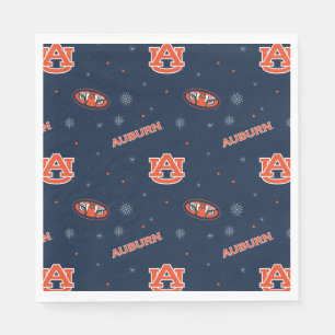 Serviette En Papier Université d'Auburn Motif de vacances