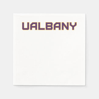 Serviette En Papier Université de Albany Wordmark