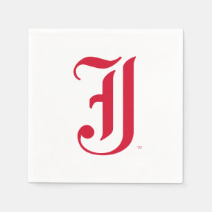 Serviette En Papier Université d'État de Jacksonville Classique Lettre
