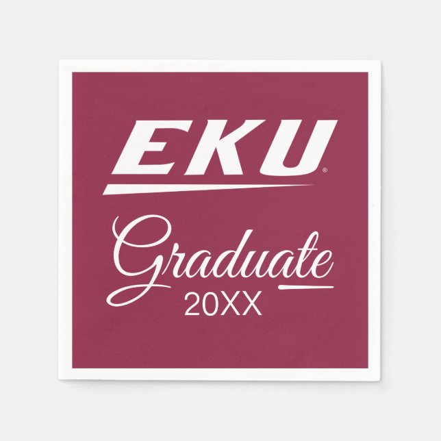 Serviette En Papier Université du Kentucky oriental | EKU (Devant)