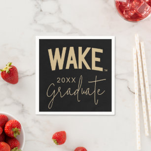 Serviette En Papier Université Wake Forest   Arche de réveil