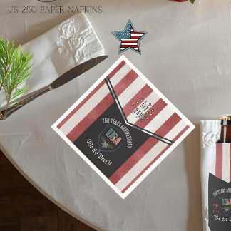 Serviette En Papier US 250 We the People Patriotic Anniversary Paper 