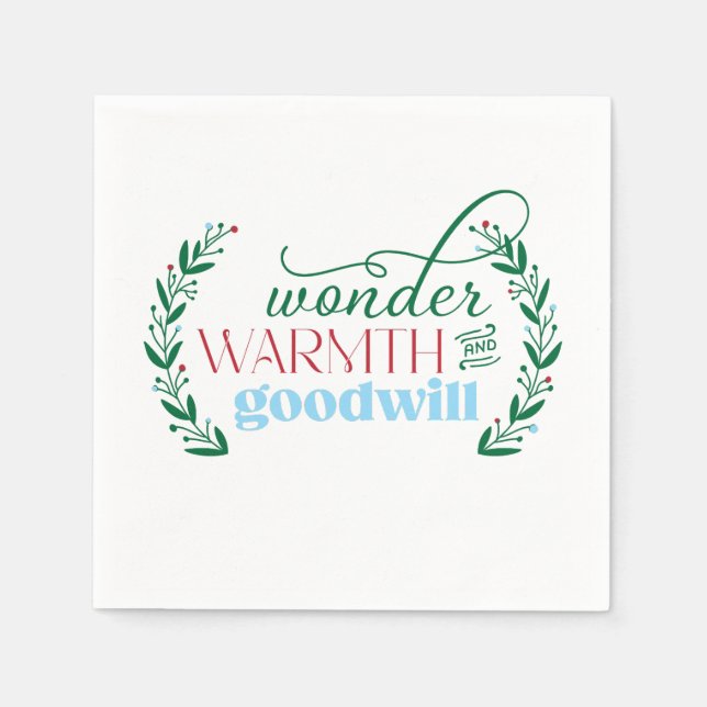 Serviette En Papier Vacances Cocktail serviettes (Devant)