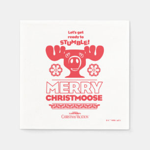 Serviette En Papier Vacances de Noël   Joyeux Christmoose