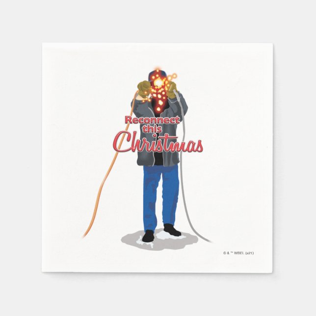 Serviette En Papier Vacances de Noël | Reconnectez ce Noël (Devant)