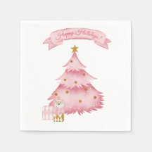 Vacances d'hiver roses pour enfants 