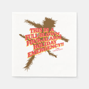 Serviette En Papier Vacances Noël   Vacances à quatre alarmes