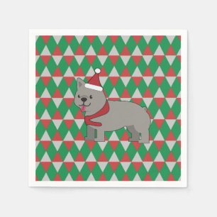 Serviette En Papier Vacances Santa Paws