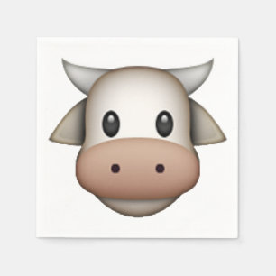 Serviette En Papier Vache - Emoji