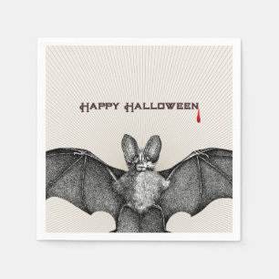 Serviette En Papier Vampire Bat Halloween