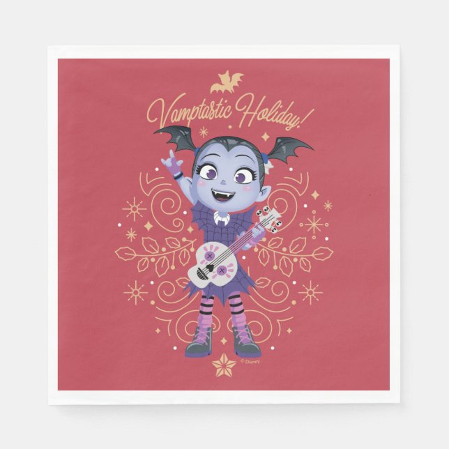 Serviette En Papier Vampirina | Vamptastic Holiday ! (Devant)