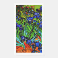 Van Gogh - Irises, célèbre peinture,