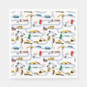 Serviette En Papier Véhicules de transport Voitures et Camions Trafic 