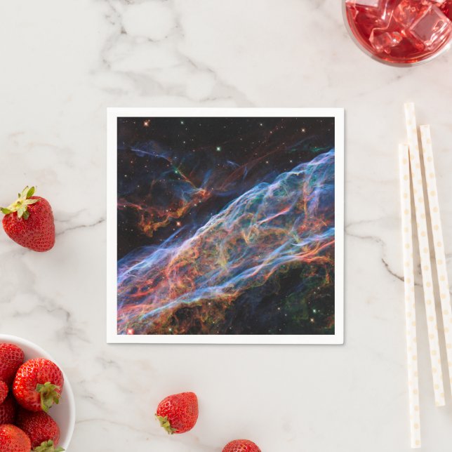 Serviette En Papier Veil Nebula Supernova Reste Télescope Hubble (En situation)