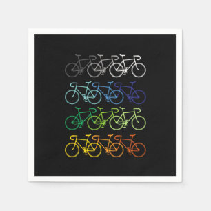 Serviette En Papier Vélos Vélos Vélo Vélo Vélo Vélo Vélo Cycliste G