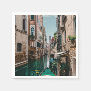 Serviette En Papier Venise Italie La ville flottante