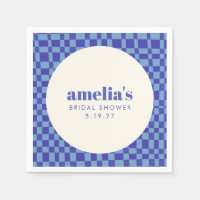 Vérificateur Abstrait de Damier Bleu pour Enterrem
