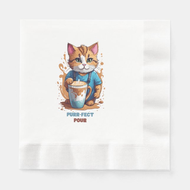 Serviette En Papier Versement parfait (Devant)