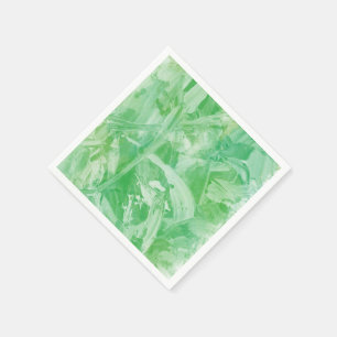 Serviette En Papier Vert clair texturé