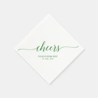 Vert | Lettres Élégantes et Stylées Félicitations