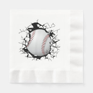Serviette En Papier Vêtements de baseball - Baseball