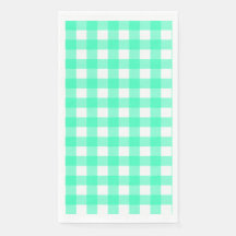 Vichy Bleu Turquoise