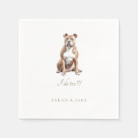 Vieux anglais Bulldog Pet Mariage