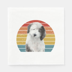 Serviette En Papier Vieux Dons-Chiens Anglais Pour Chien Vintage Dulux