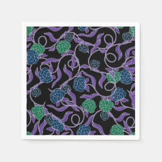 Serviette En Papier Vigne au Clair de Lune - Collection Mysticool