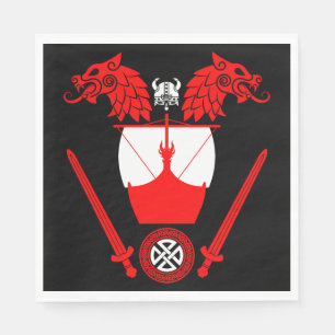 Serviette En Papier Viking danois