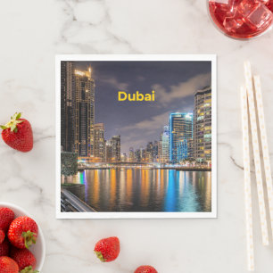 Serviette En Papier Ville de Dubaï