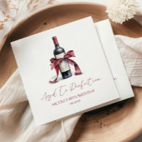 Vin Rouge Vieilli à la Perfection Bow Anniversaire