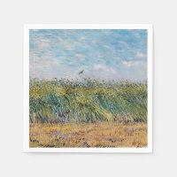 Vincent van Gogh - Champ de blé avec une lark