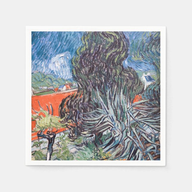 Serviette En Papier Vincent van Gogh - Doctor Gachet's Garden (Devant)
