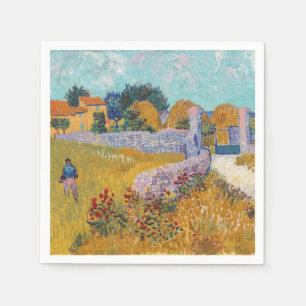Serviette En Papier Vincent van Gogh - Ferme en Provence