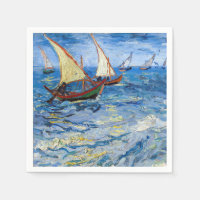 Vincent van Gogh - La mer aux Saintes-Maries