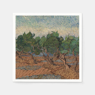 Serviette En Papier Vincent van Gogh - Olive Grove