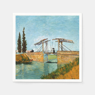 Serviette En Papier Vincent van Gogh - Pont Langlois à Arles #3