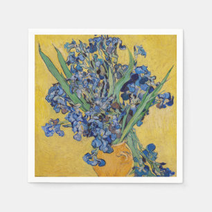 Serviette En Papier Vincent van Gogh - Vase avec iris