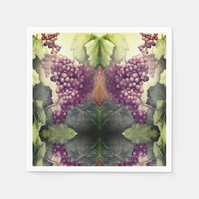 Serviette En Papier Vineyard (Devant)